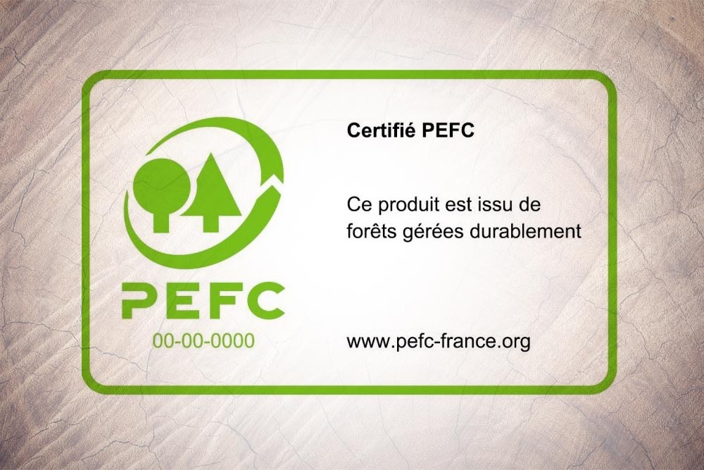 Bois de chauffage chêne certifié PEFC