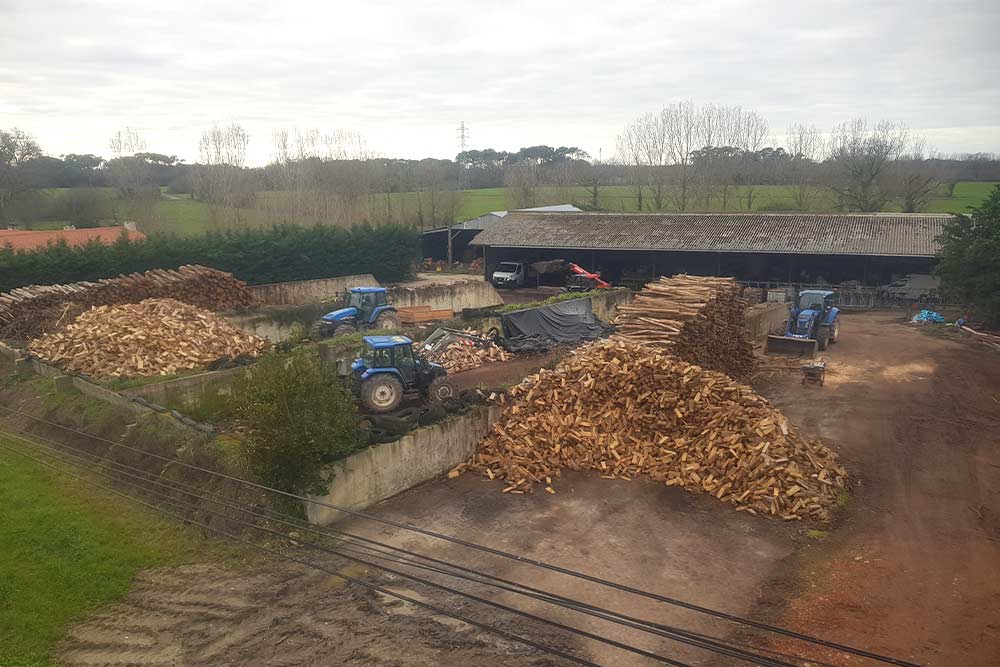 A max de bois de chauffage à Saint-Paul-Mont-Pénit en Vendée